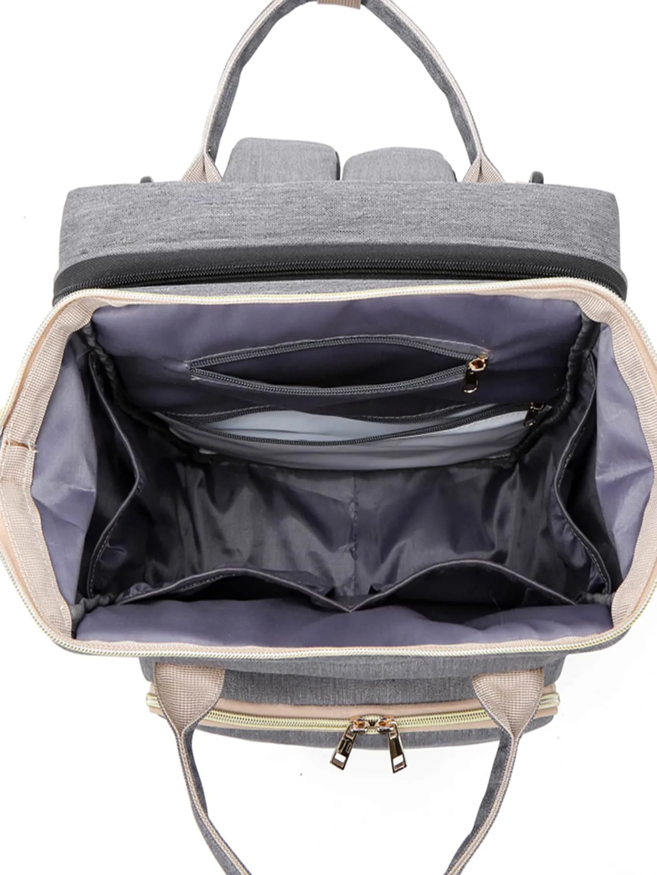 1pc Baby Foldable Bed Design Diaper Bag