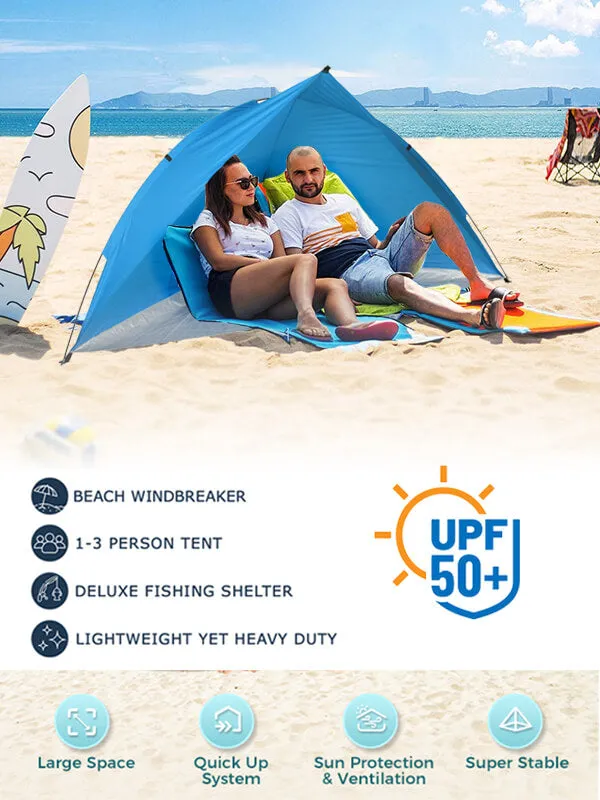 2 Person Beach Shelter - UV50 