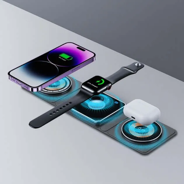 3-in-1 Foldable Wireless Charger