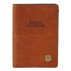 4036 - World Traveler Leather Passport Holder