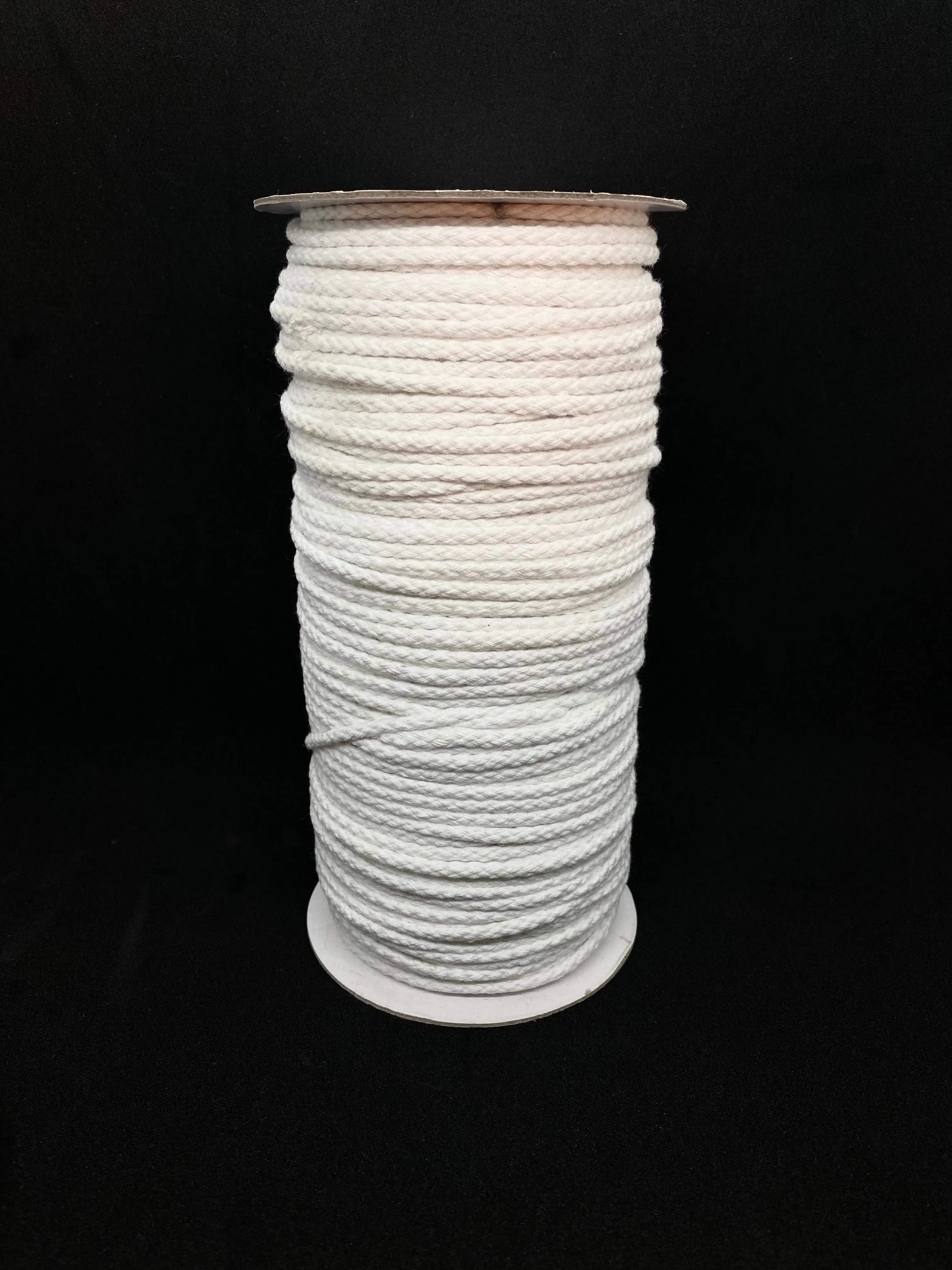 48B Black Cotton Cord