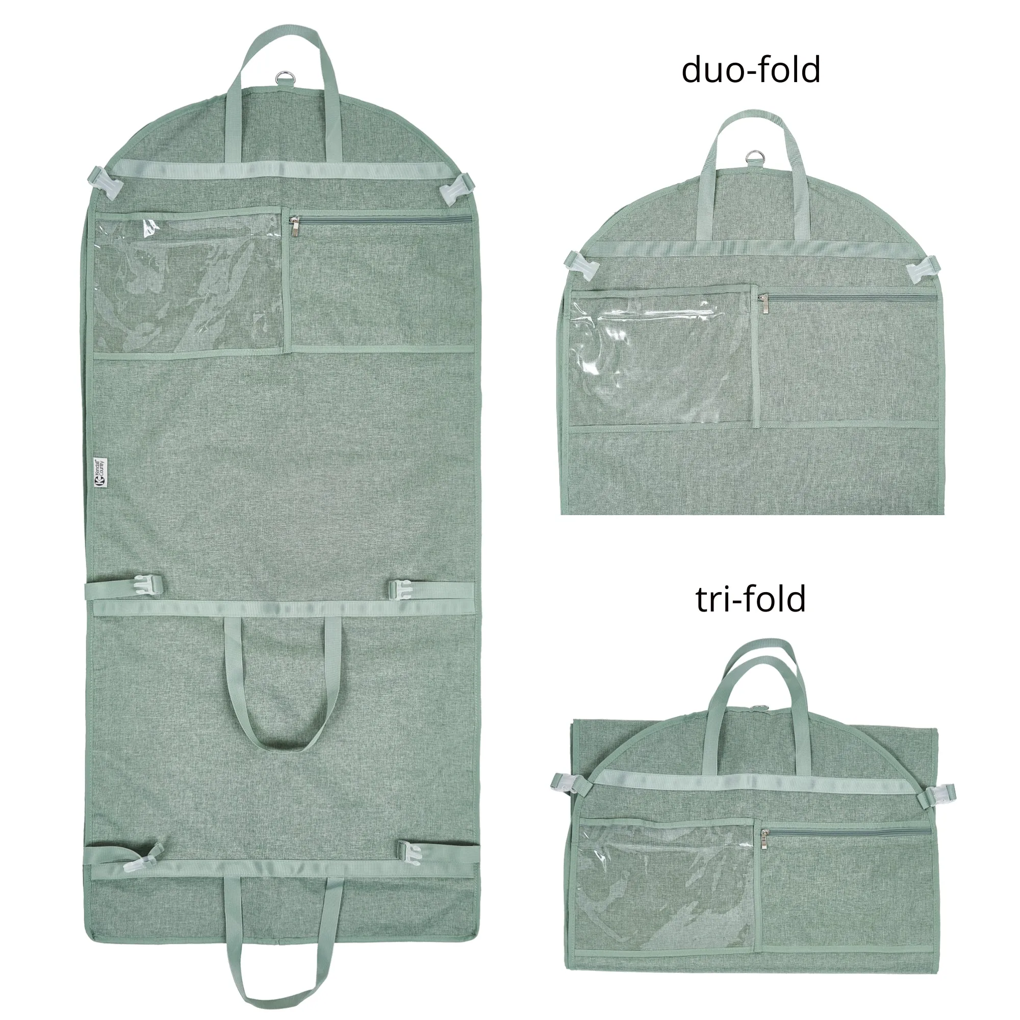 52" Waterproof Garment Bag - Moss Green