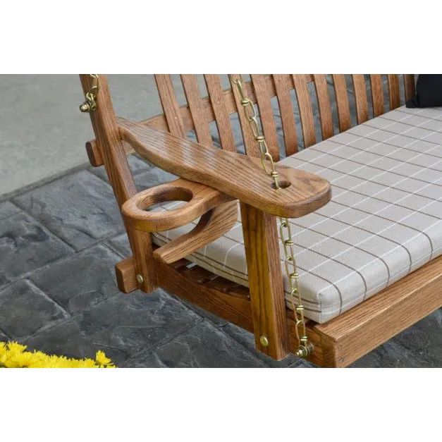 A & L Furniture Company Bent Oak Cup Holder