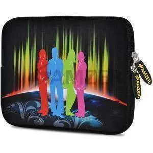 Amzer 7.75 Inch Neoprene iPad/Tablet Sleeve - Fab Four
