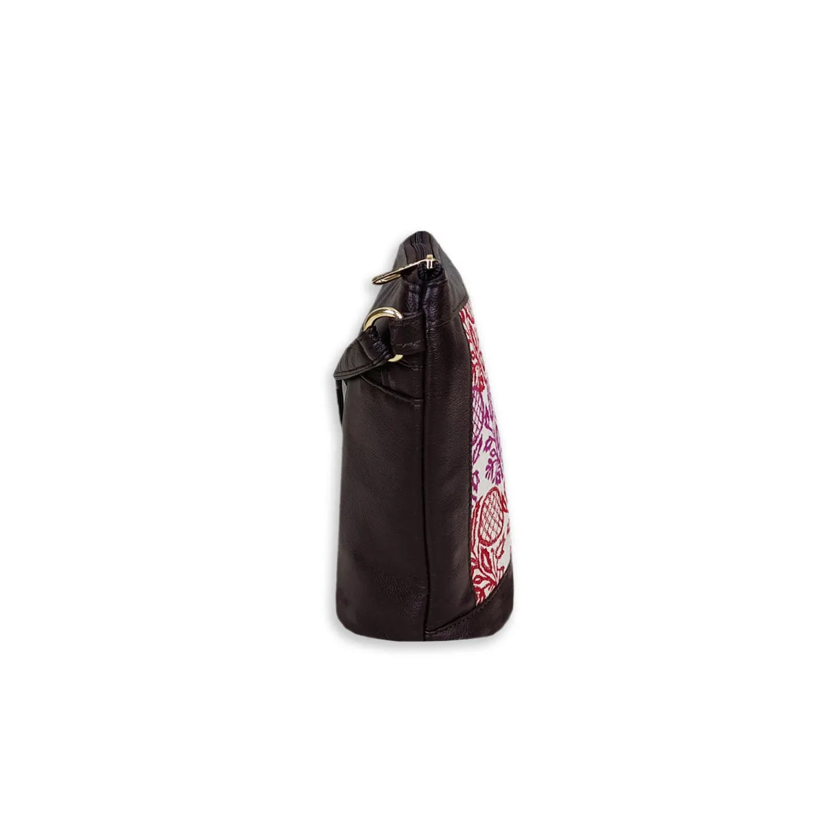 Anaar Block-Printed Bucket Sling Bag