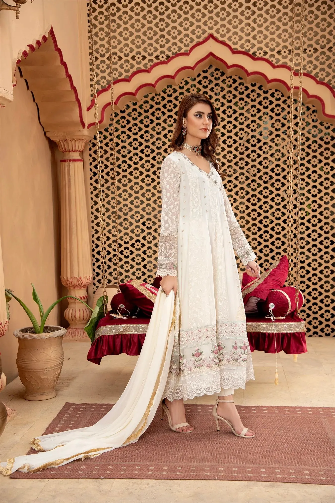 ANGRAKHA-B-008-OFF WHITE PRET 3 PCs