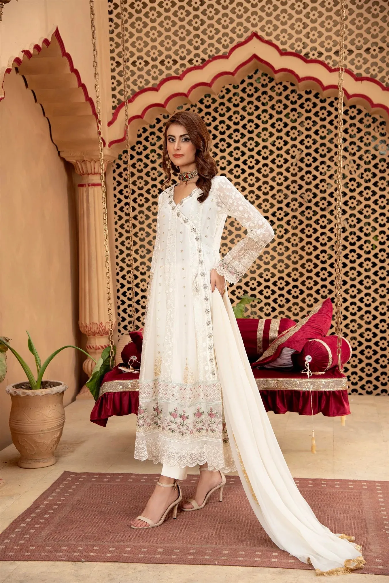 ANGRAKHA-B-008-OFF WHITE PRET 3 PCs