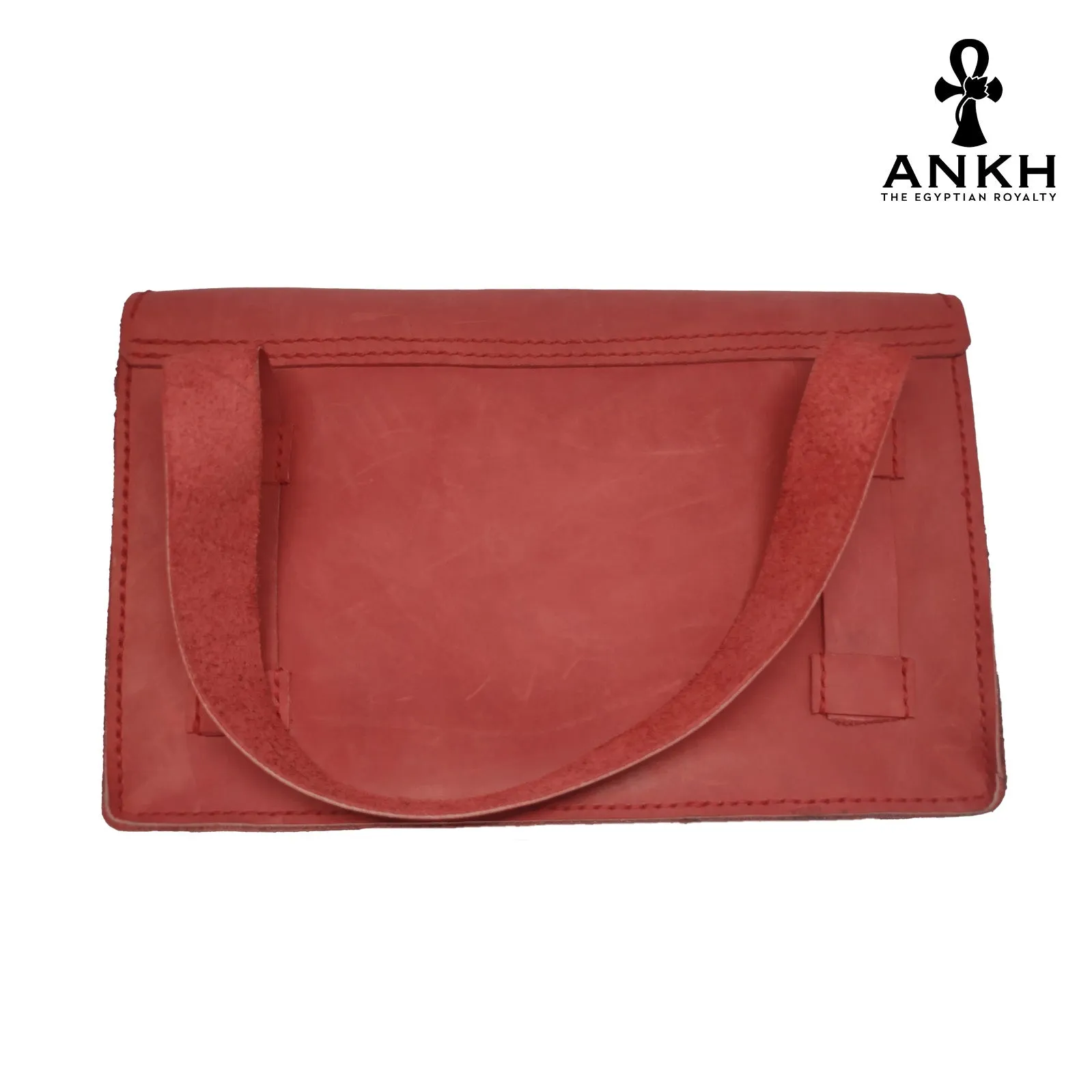 ANKH Hand-Made Genuine Leather Satchel Bag
