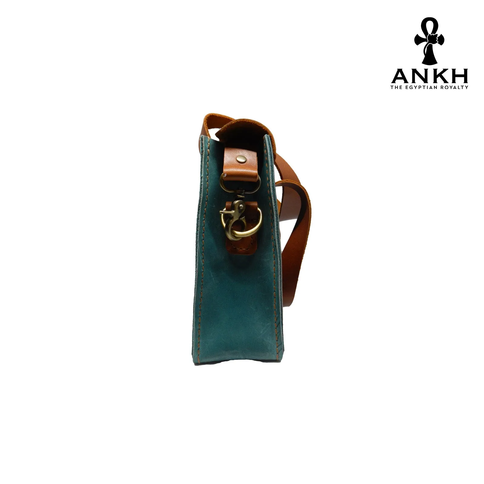 ANKH Hand-Made Genuine Leather Satchel Bag