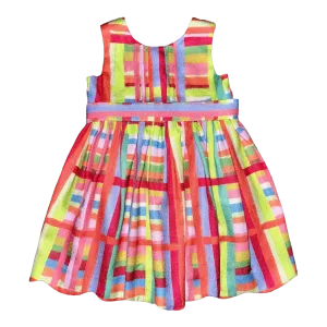 Anna Twirl Dress- Rainbow Row