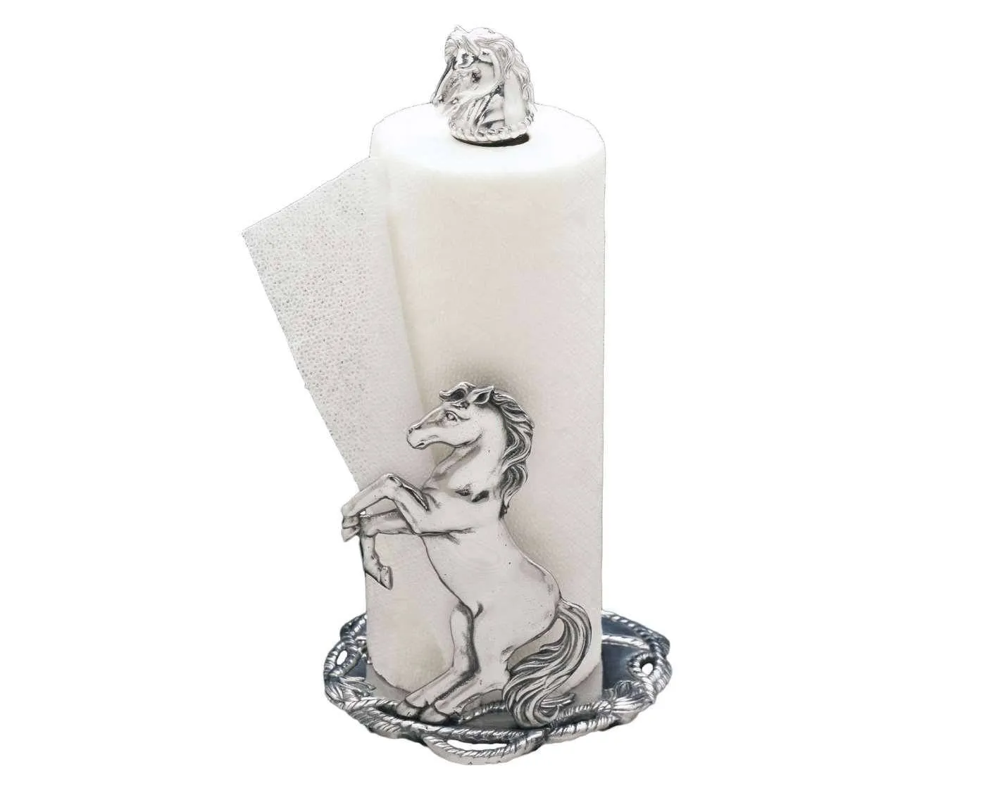 Arthur Court Horse Paper Towel Holder 550172