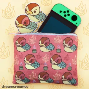 ATLA Zuko x Turtleduck Zip Pouch