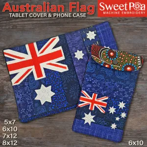 Australian Flag Tablet Cover & Phone Case