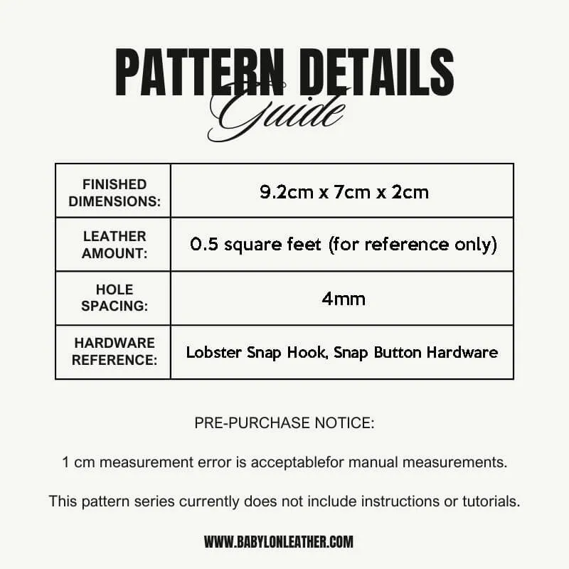 BABYLON™ Business Key Holder Pattern AAB-477
