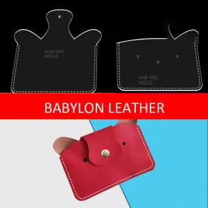 BABYLON™ Cardholder and ID Cover Leather Pattern AAB-365
