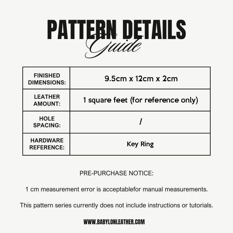 BABYLON™ Cat Paw Key Holder DIY Pattern AAB-86