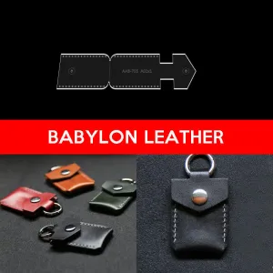 BABYLON™ Leather Card Holder DIY Making Pattern AAB-755