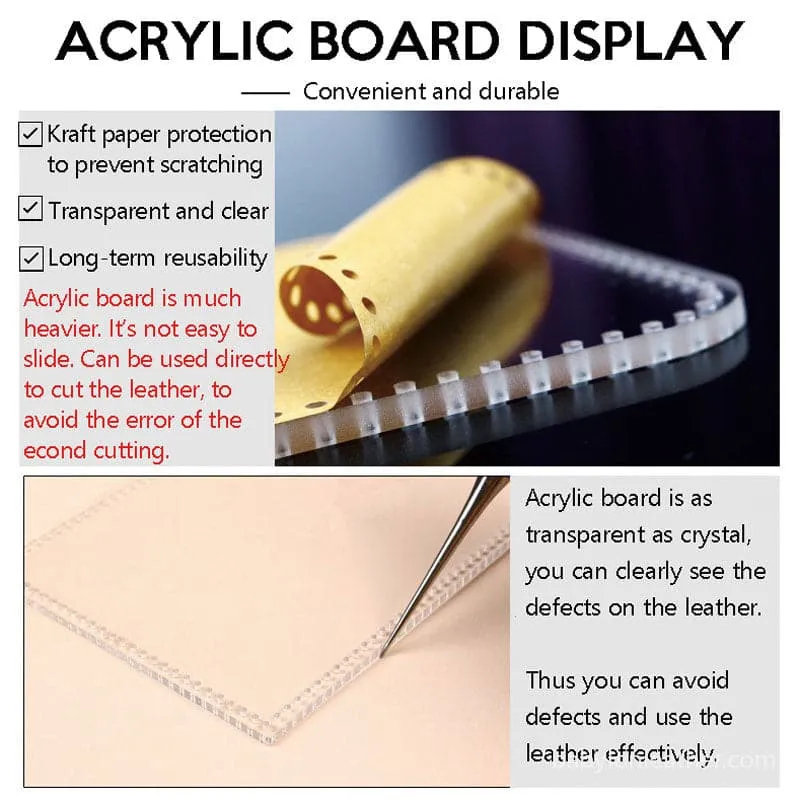 BABYLON™ Leather Card Holder DIY Making Pattern AAB-755