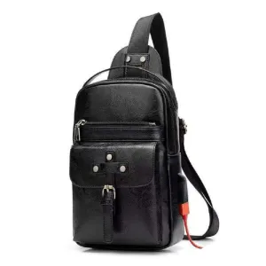 Backpack Waist Shoulder bag compatible with Ebook, Tablet and for BQ Mobile BQ-5731L Magic S (2019) - Black