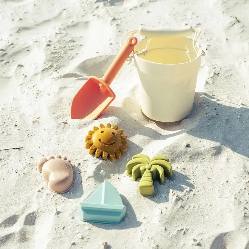 Beach Bucket Silicone Toy Set