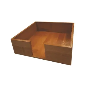 Beverage Napkin Holder Chestnut Bamboo