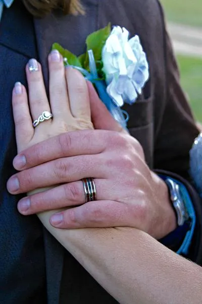Big Kahuna Black Pearl Titanium Ring