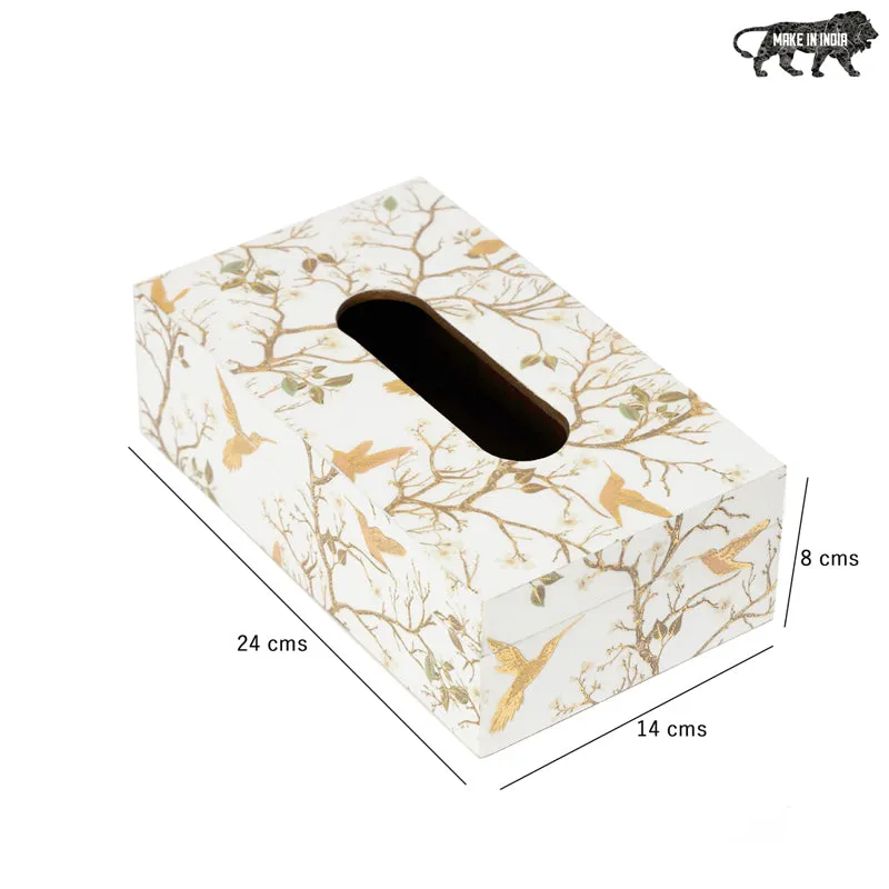 Bird Haven Handmade Tissue Box
