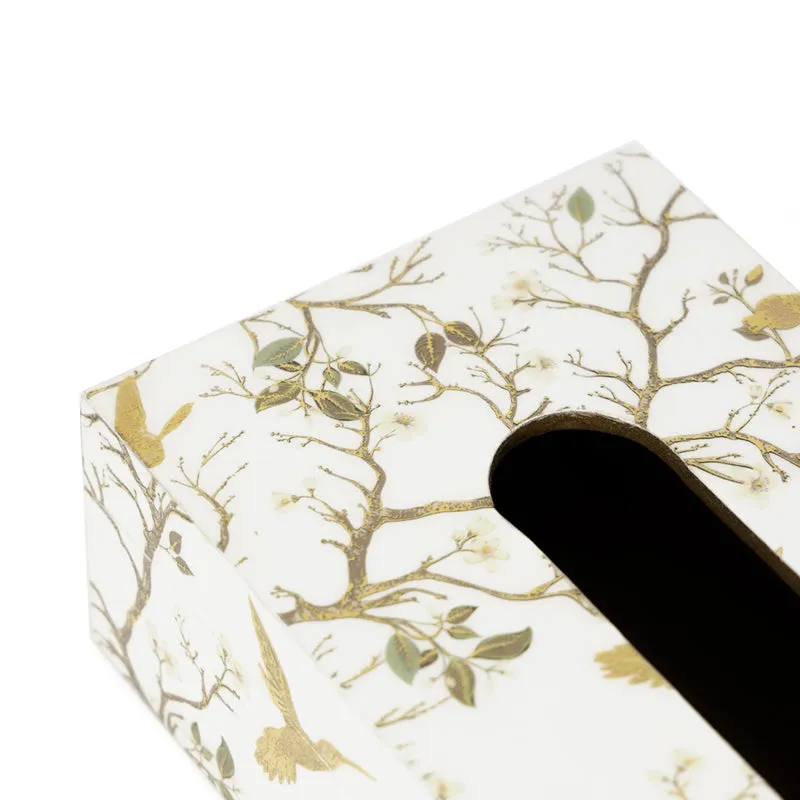 Bird Haven Handmade Tissue Box