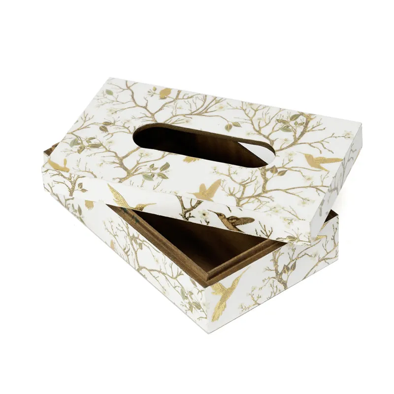 Bird Haven Handmade Tissue Box