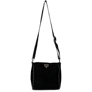 Black Suede Crossbody
