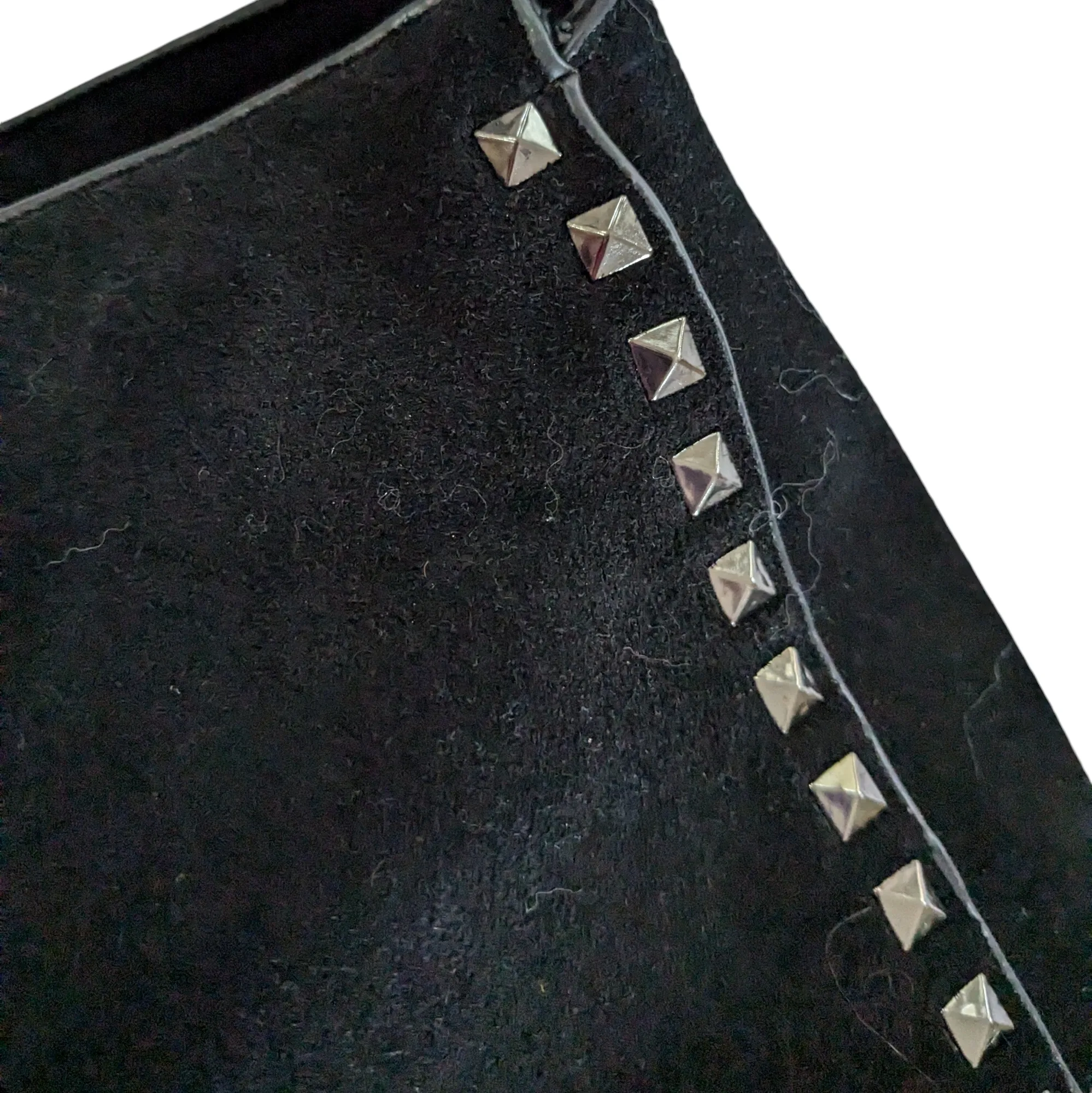 Black Suede Crossbody