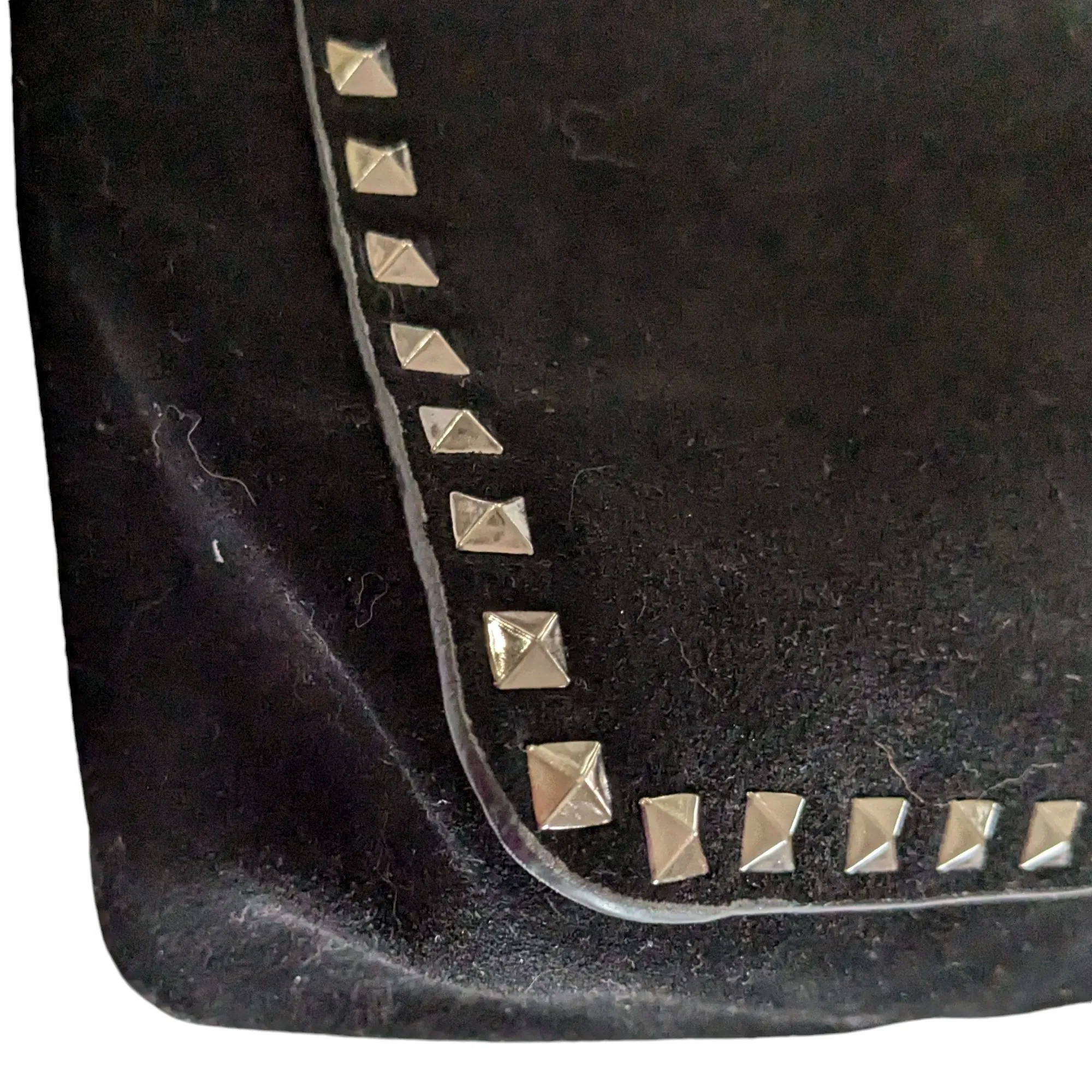 Black Suede Crossbody