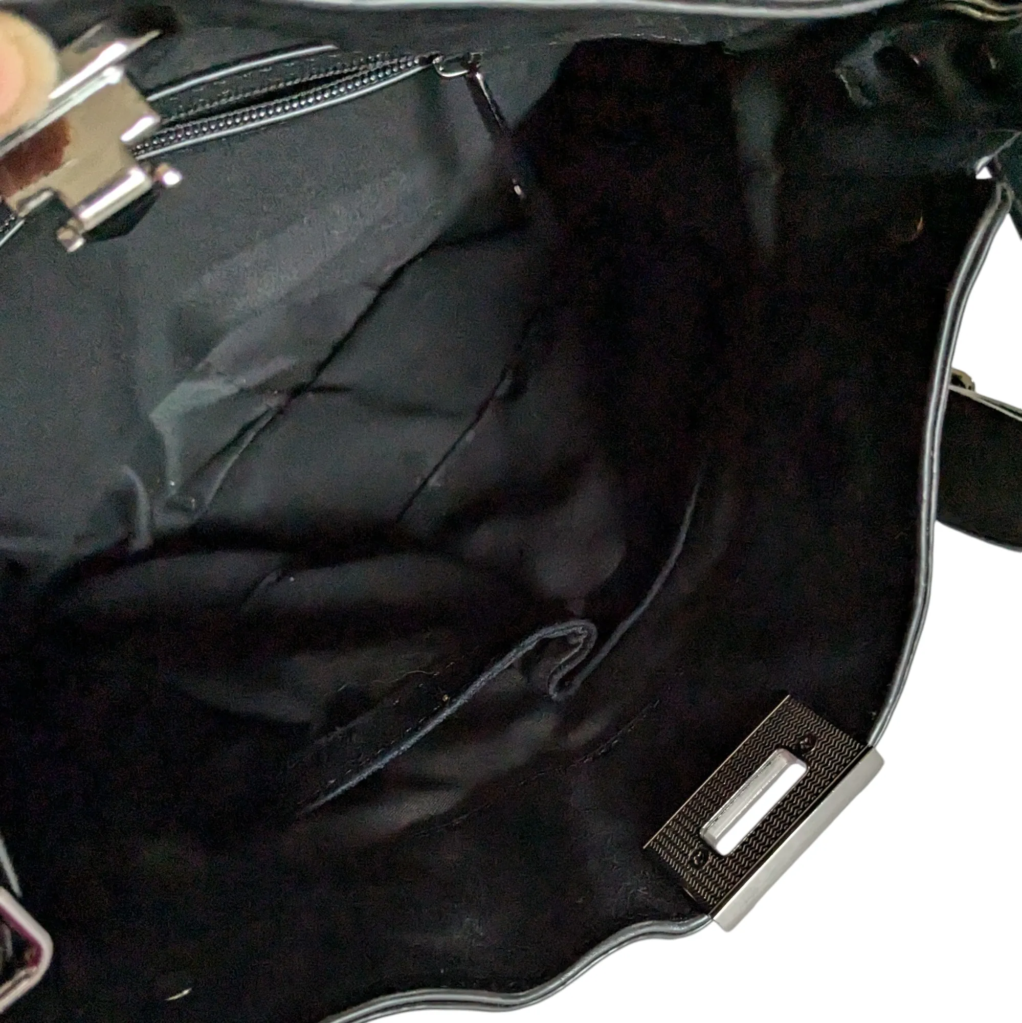 Black Suede Crossbody