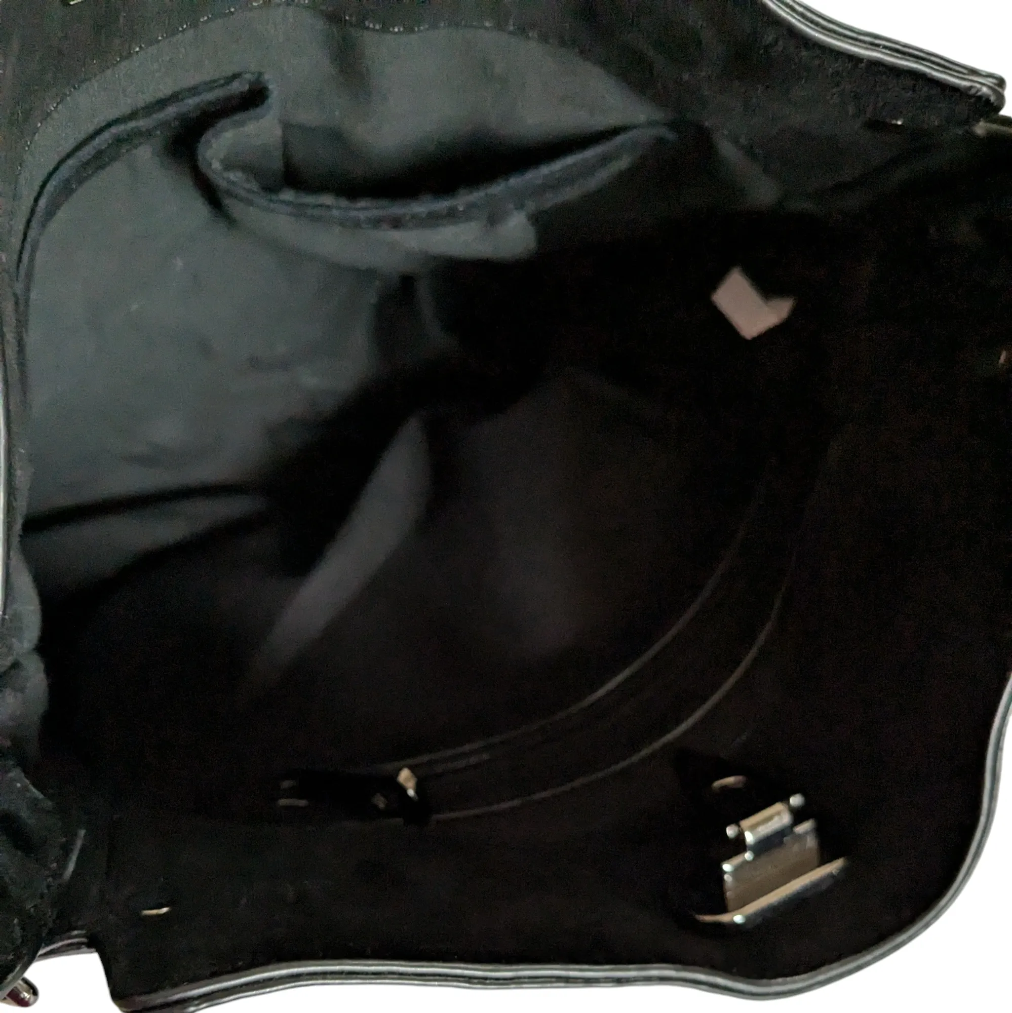 Black Suede Crossbody