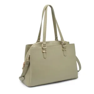 Cameron Satchel Handbag- Sage