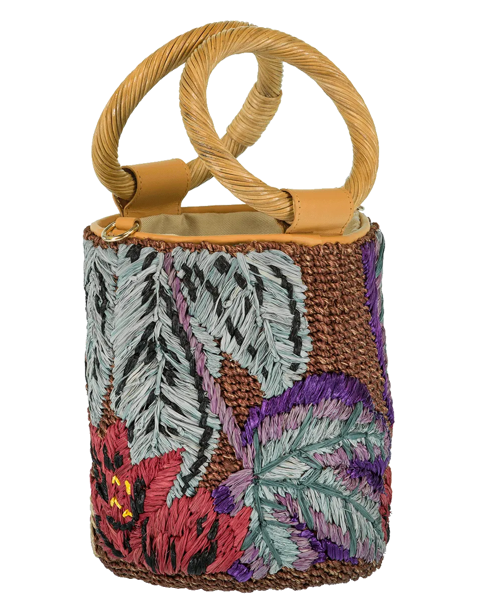 Cecilia Flamingo Bucket Bag
