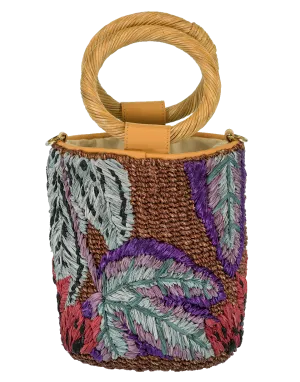 Cecilia Flamingo Bucket Bag