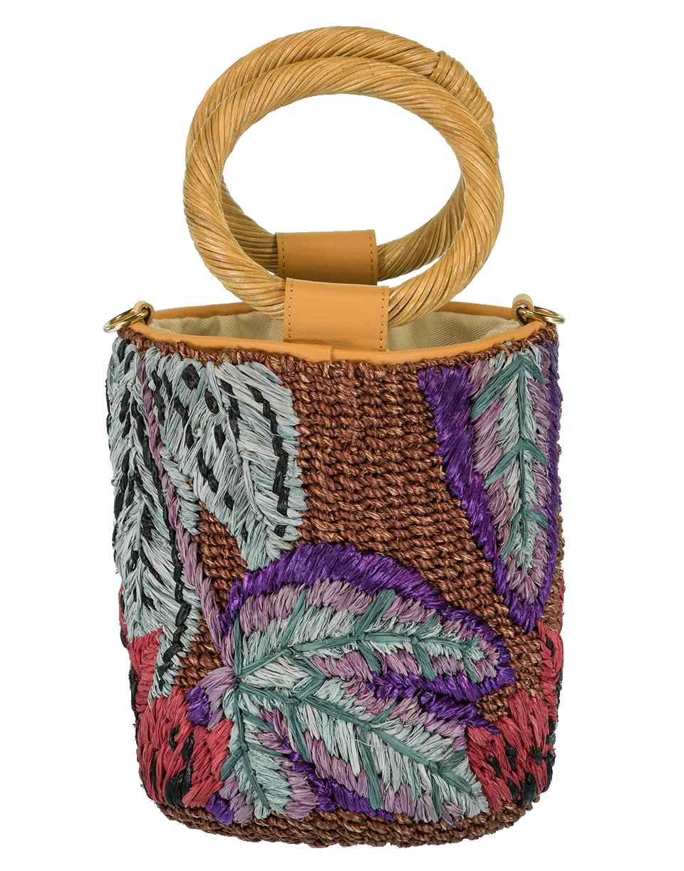 Cecilia Flamingo Bucket Bag