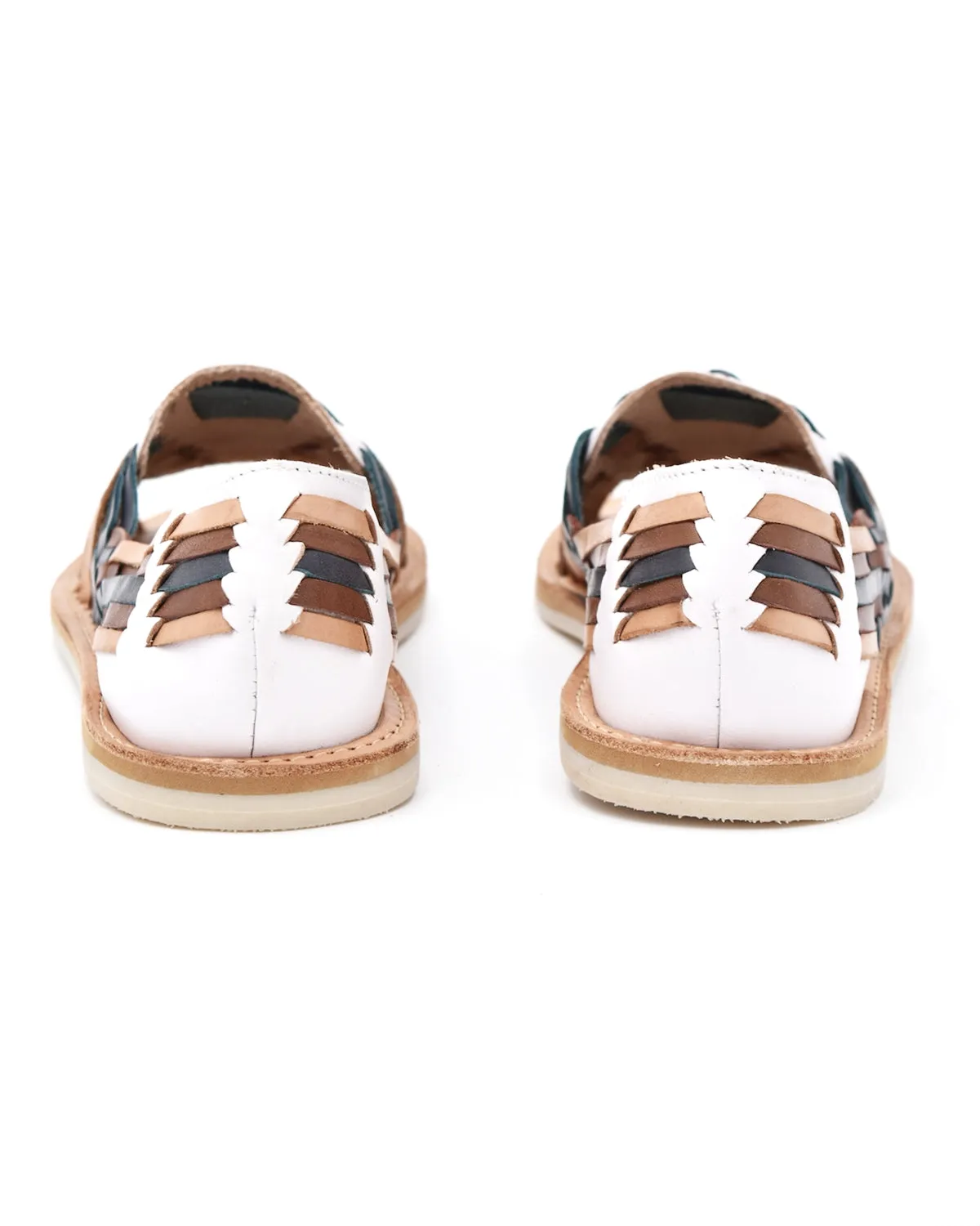 Chamula Uxmal Multi Tan Huarache