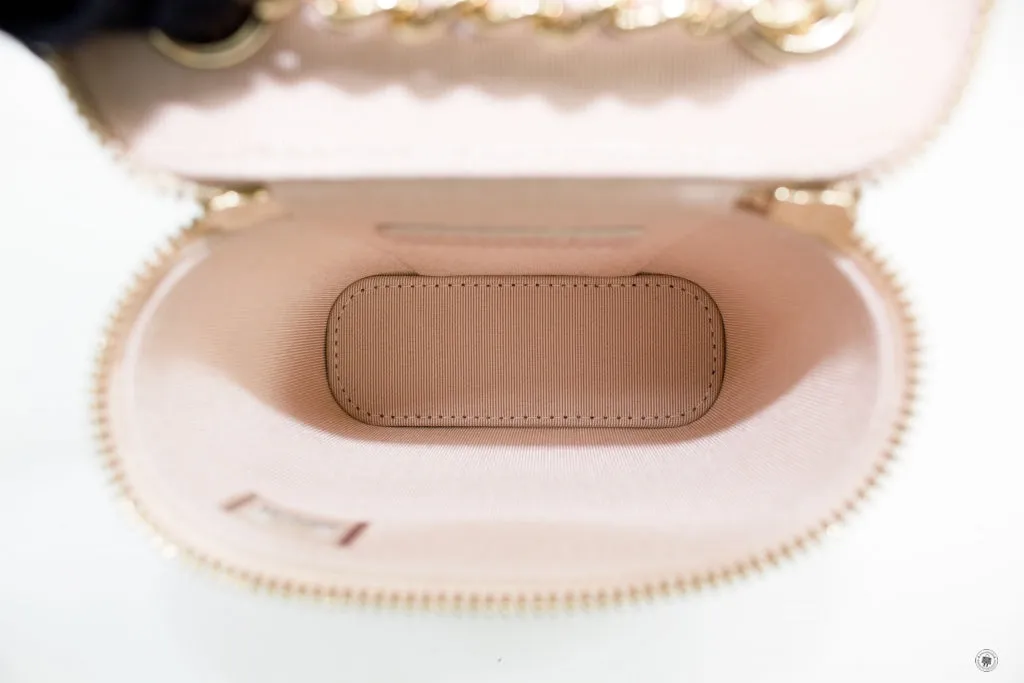 Chanel AP1466Y33352 Small Vanity With Classic Chain Pink   NA116 Caviar Shoulder Bags Pbhw