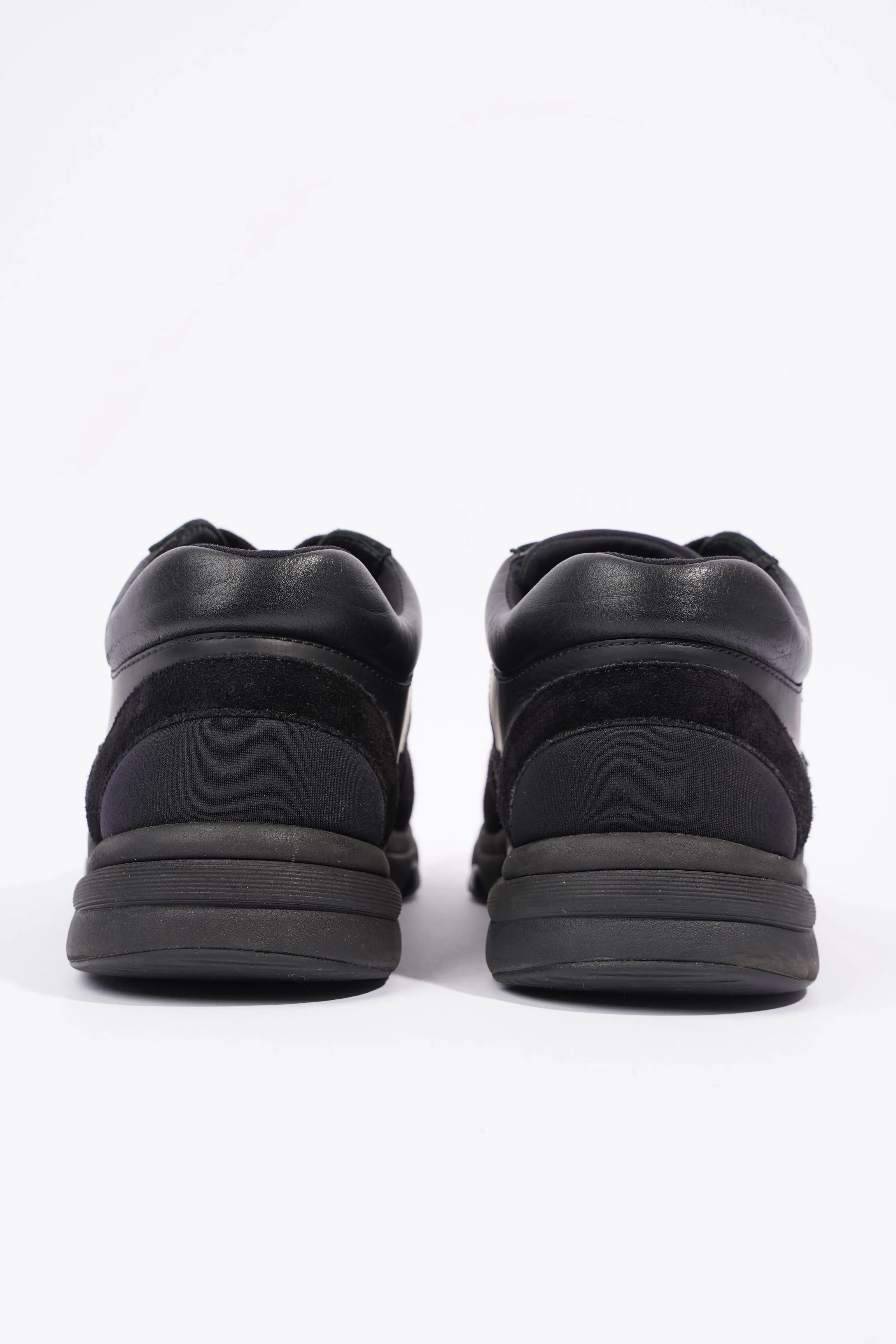 Chanel CC Logo Sneaker Black Suede EU 40 UK 7