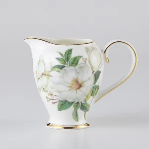 Charming Golden Chrysanthemum Bone China Tea Set: Elegant English Craftsmanship