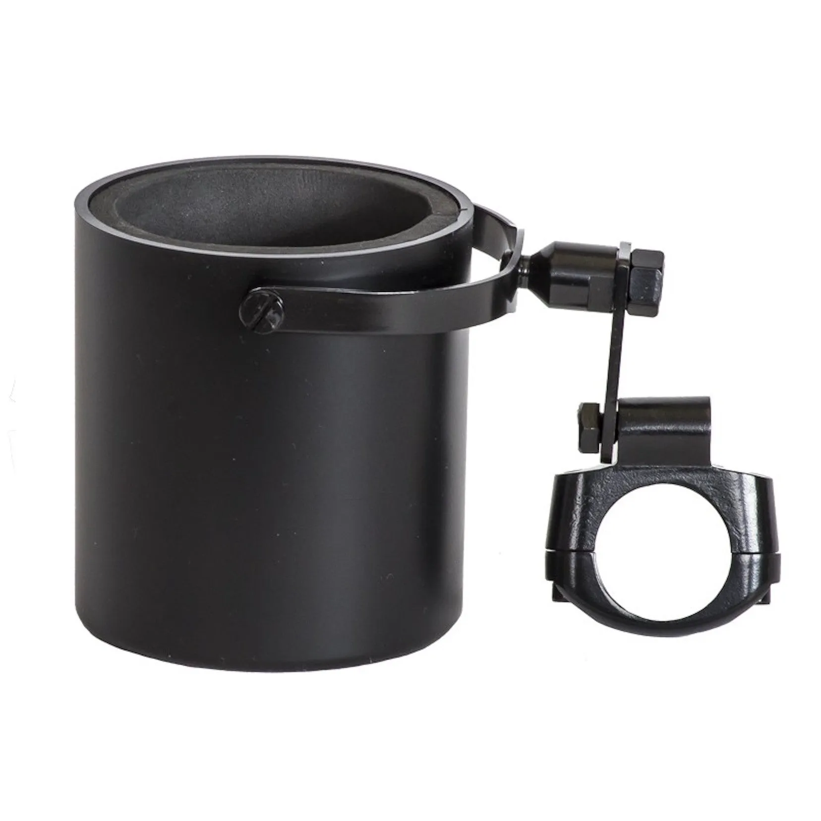 Chrome Motorcycle Cup Holder With Foam Cup Insert