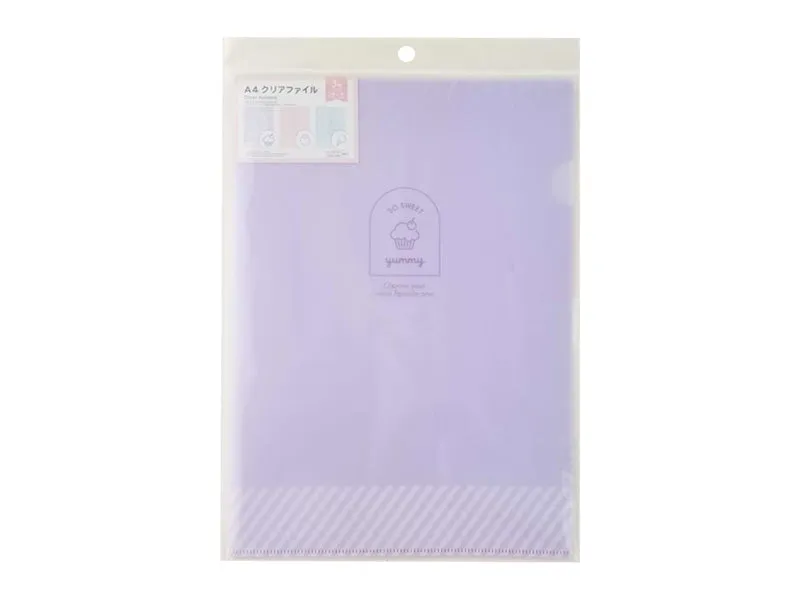 Clear Holders Pastel A4