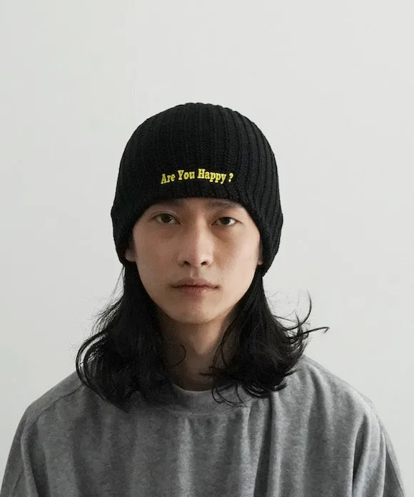 COTTON PAN COTTON BEANIE "BLACK"