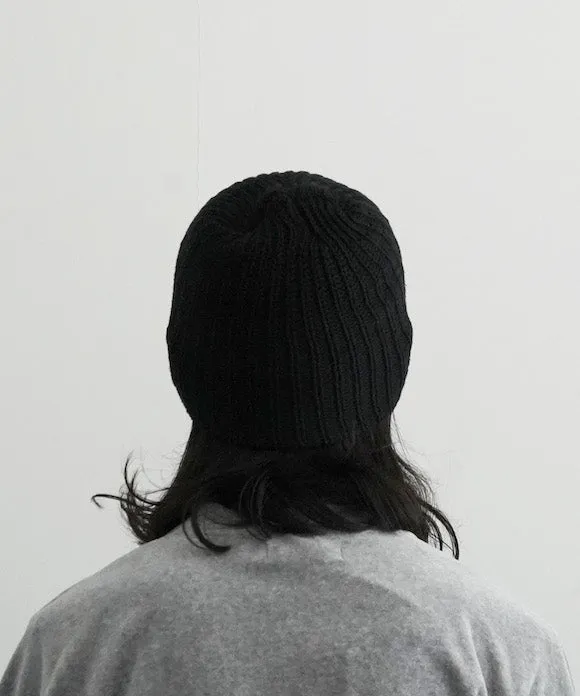 COTTON PAN COTTON BEANIE "BLACK"