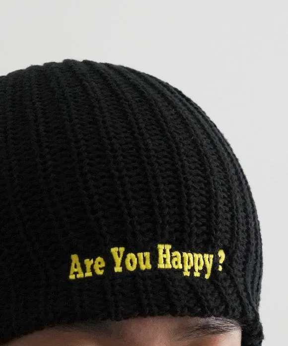 COTTON PAN COTTON BEANIE "BLACK"