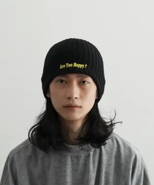 COTTON PAN COTTON BEANIE "BLACK"