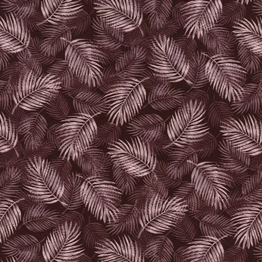 Cotton Poplin Print - Fern