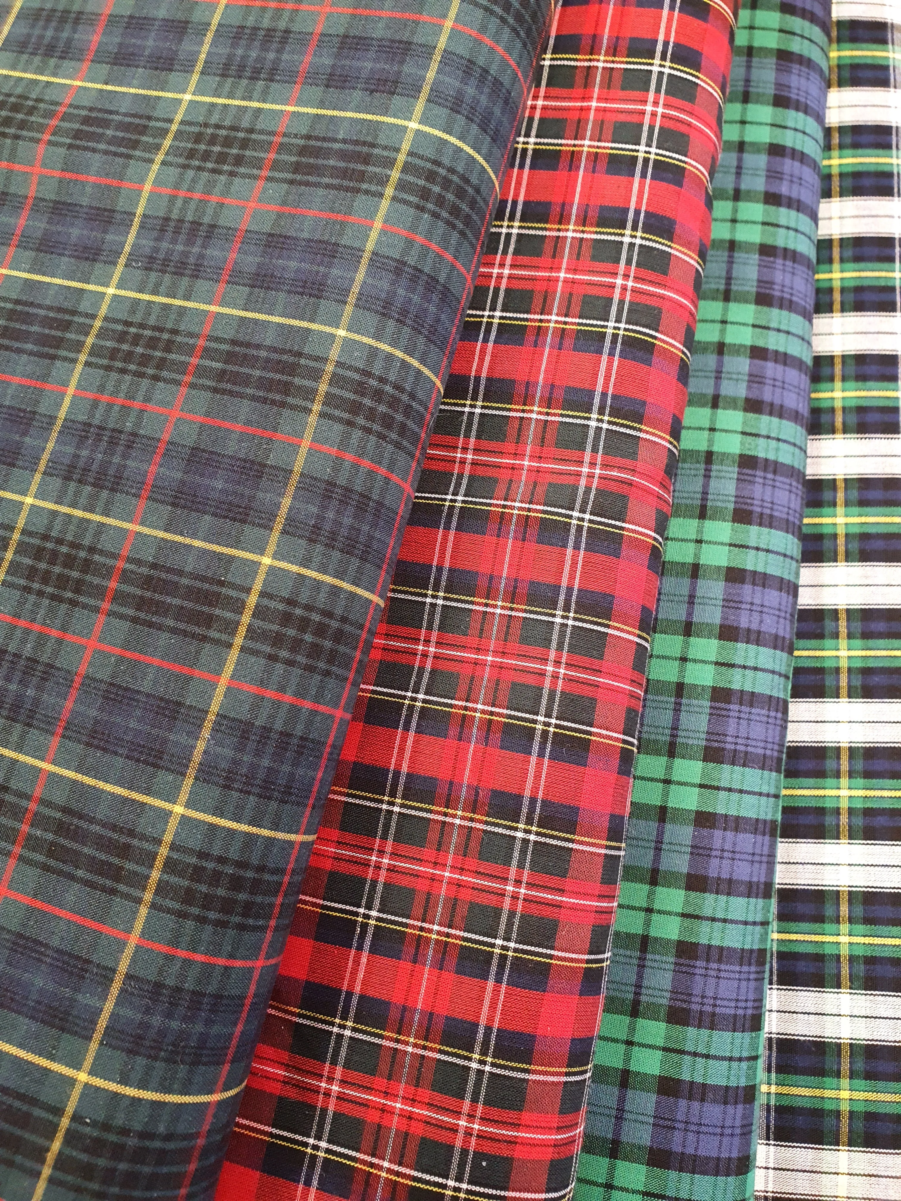 Cotton Tartan - ( Blackwatch )